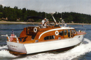 Legend 1948 Shain Airflow Trimmership - Tahoe Yacht Cruises