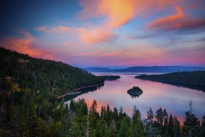 Emerald Bay Sunset over Lake Tahoe Emerald Bay Sunset over Lake Tahoe